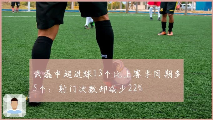 武磊中超进球13个比上赛季同期多5个,射门次数却减少22%